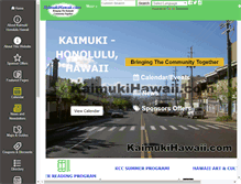 Tablet Screenshot of kaimukihawaii.com